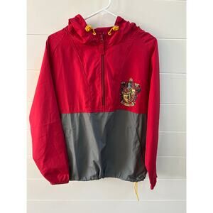 Gryffindor Harry Potter Windbreaker Jacket Unisex Size XS Pullover Hooded